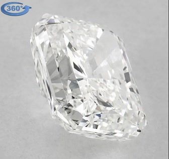 2.09 ct Radiant diamond