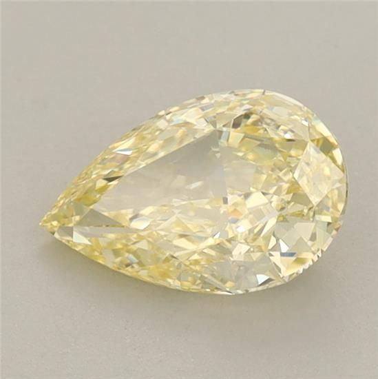 1.04 CT Fancy Intense Yellow PEAR