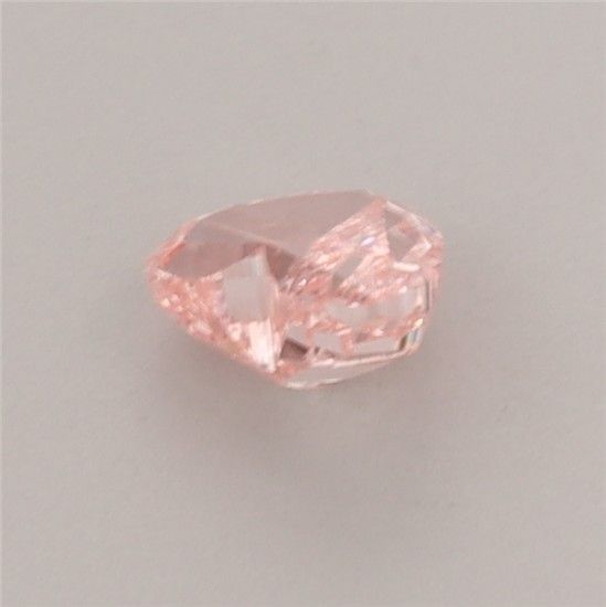0.56 CT Fancy Vivid Pink HEART