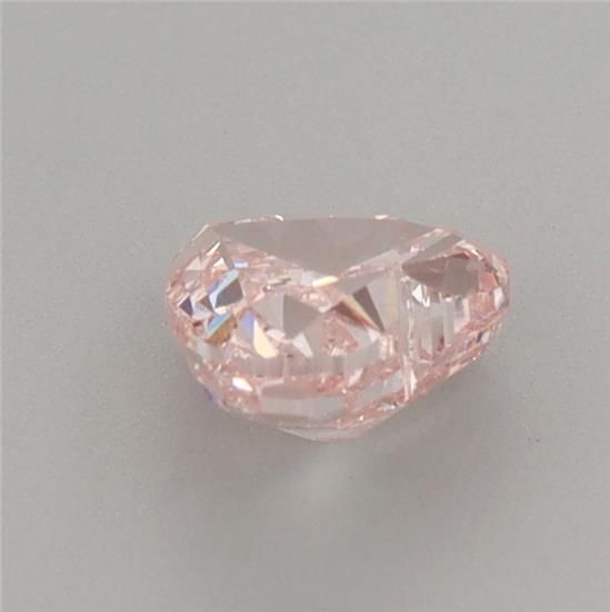 0.87 CT Fancy Vivid Pink HEART
