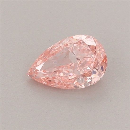 0.5 CT Fancy Vivid Pink PEAR