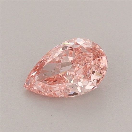 0.57 CT Fancy Vivid Pink PEAR