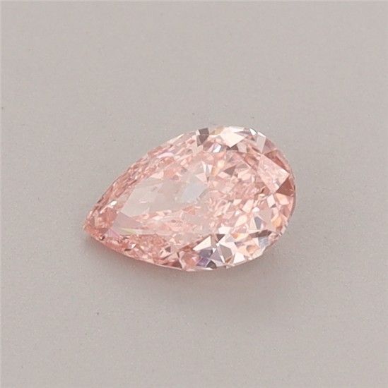 0.36 CT Fancy Vivid Pink PEAR