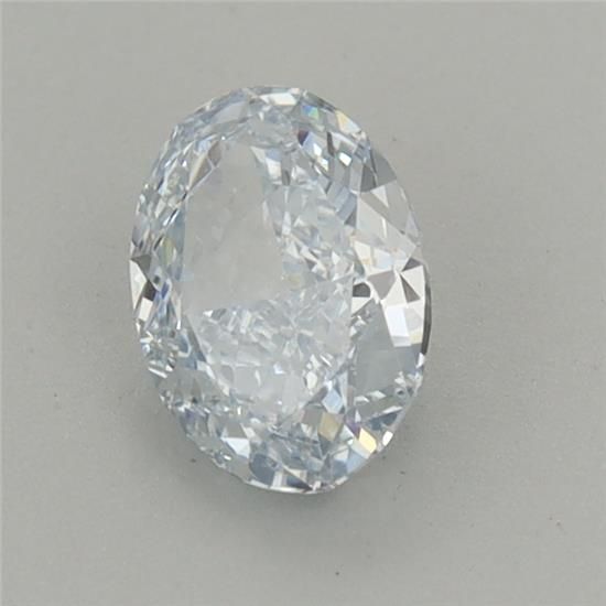 0.78 CT Fancy Light Blue OVAL