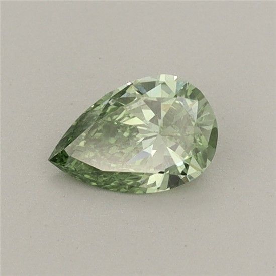 0.3 CT Fancy Vivid Green PEAR