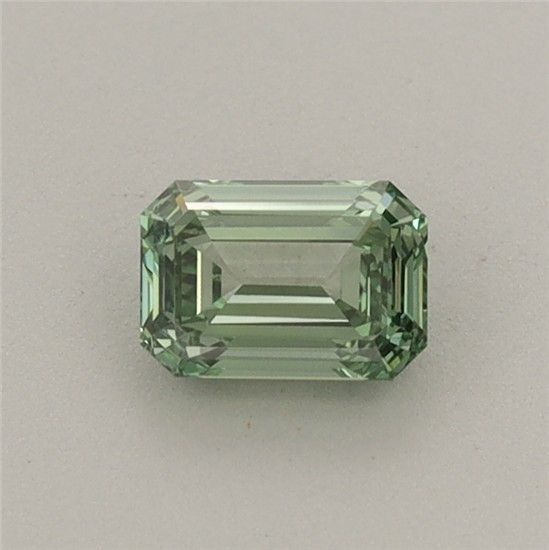 0.43 CT Fancy Vivid Green EMERALD
