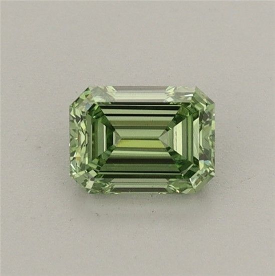 0.47 CT Fancy Vivid Green EMERALD