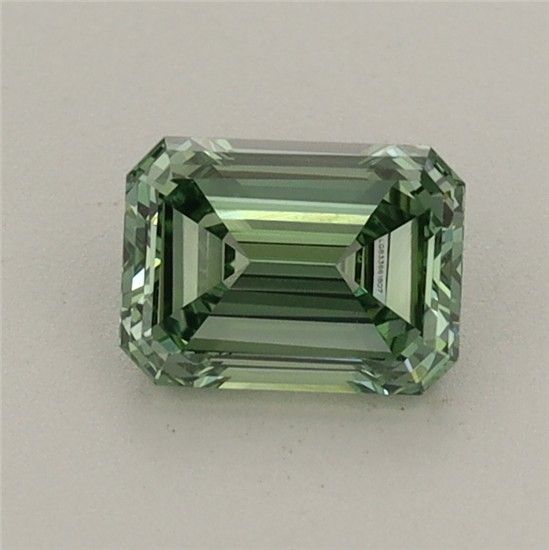 0.75 CT Fancy Vivid Green EMERALD
