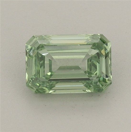 0.76 CT Fancy Vivid Green EMERALD