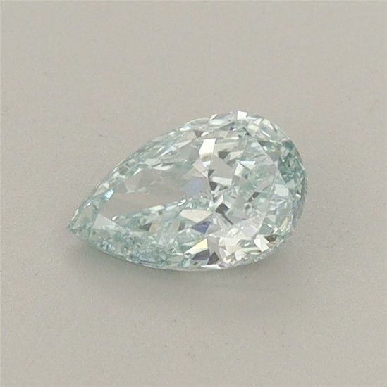 0.47 CT Fancy Intense Green PEAR