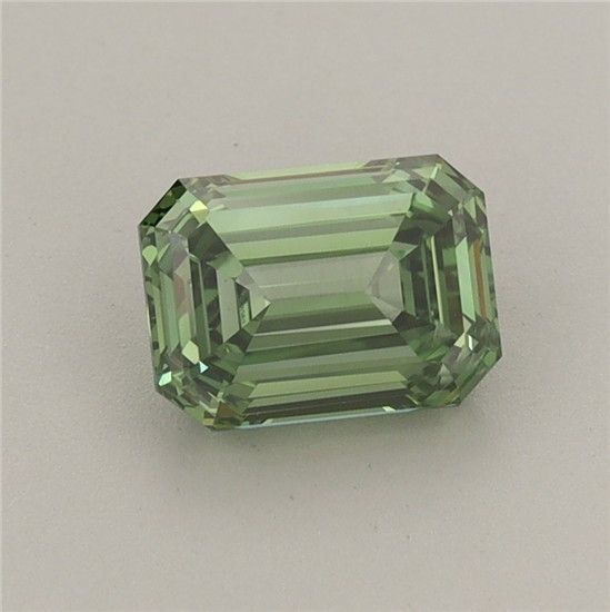 1.1 CT Fancy Vivid Green EMERALD