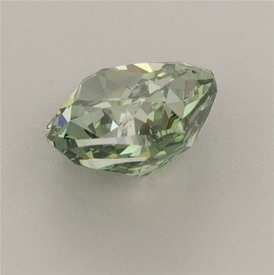 1.31 CT Fancy Vivid Green CUSHION MODIFIED