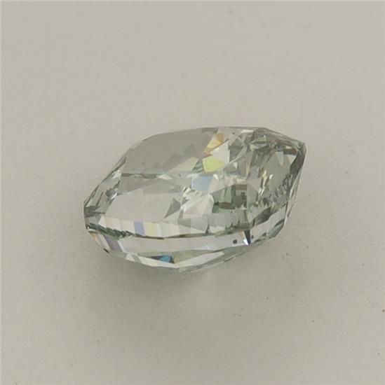 1.01 CT Fancy Vivid Green CUSHION MODIFIED