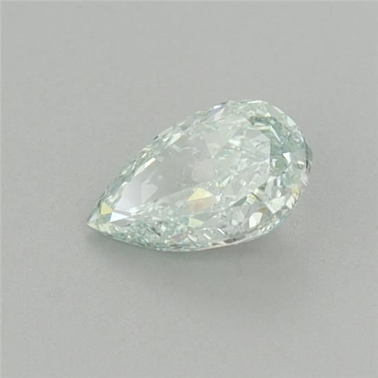 0.39 CT Fancy Intense Green PEAR