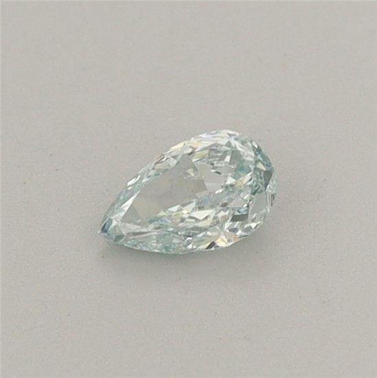 0.22 CT Fancy Intense Green PEAR