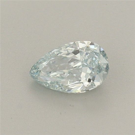 0.39 CT Fancy Light Green PEAR