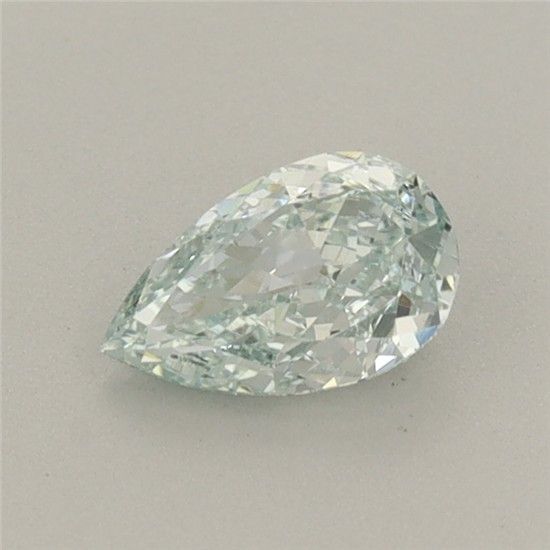 0.45 CT Fancy Light Green PEAR