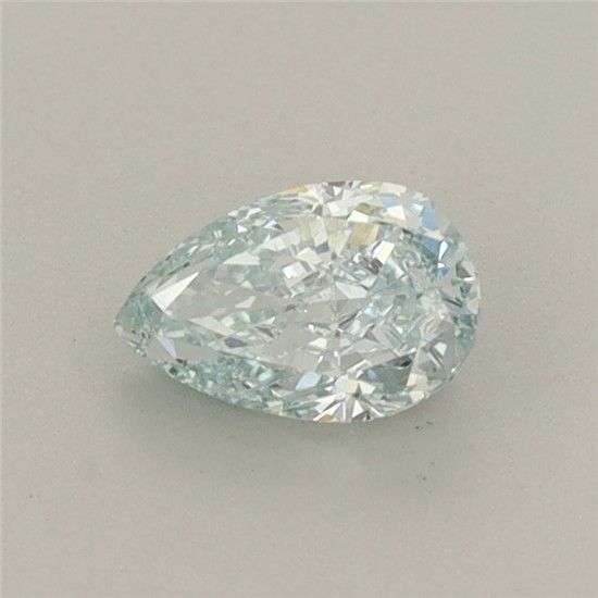 0.46 CT Fancy Light Green PEAR