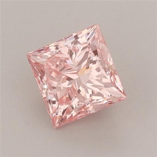 0.78 CT Fancy Vivid Pink PRINCESS