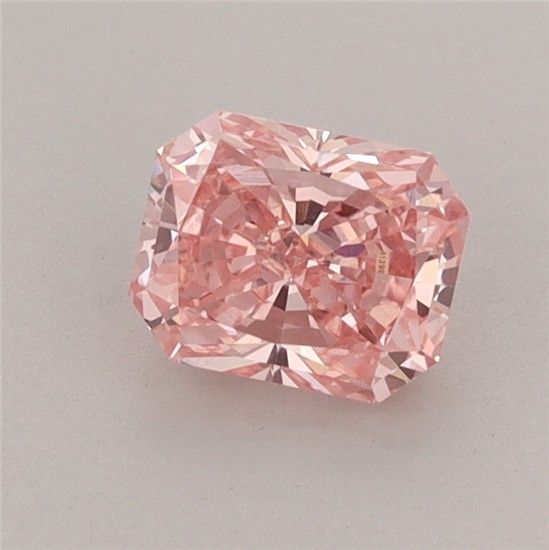 0.88 CT Fancy Vivid Pink RADIANT