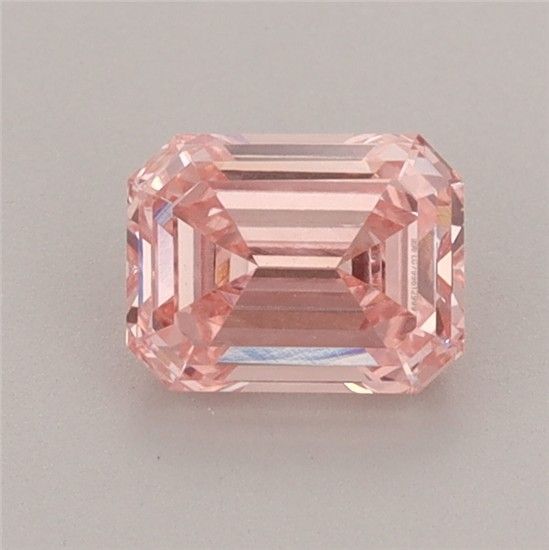 0.92 CT Fancy Vivid Pink EMERALD