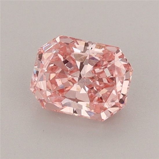 0.85 CT Fancy Vivid Pink RADIANT