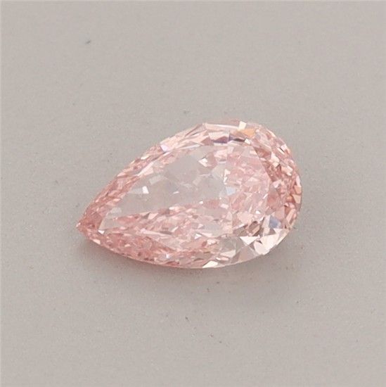0.32 CT Fancy Vivid Pink PEAR