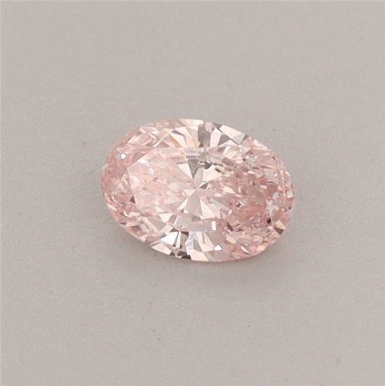 0.24 CT Fancy Vivid Pink OVAL