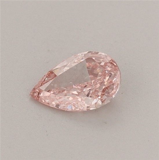 0.26 CT Fancy Vivid Pink PEAR