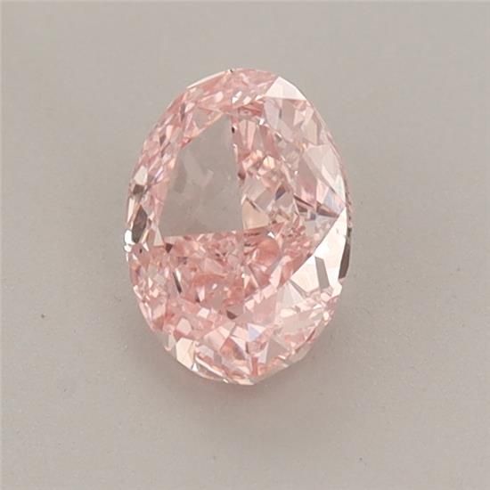0.69 CT Fancy Vivid Pink OVAL