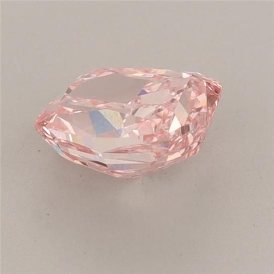 0.96 CT Fancy Vivid Pink CUSHION MODIFIED