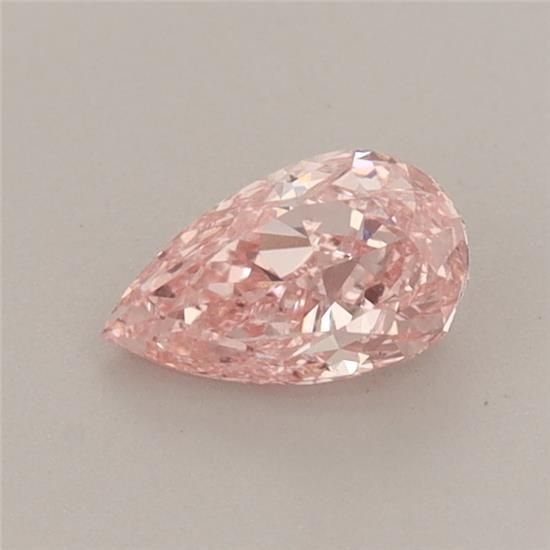 0.52 CT Fancy Vivid Pink PEAR