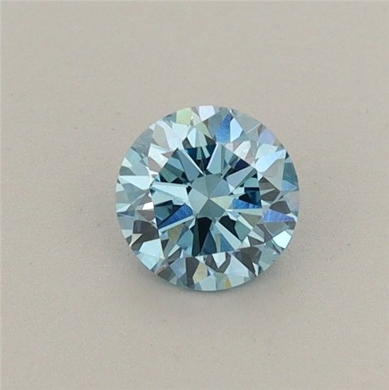 0.42 CT Fancy Vivid Blue ROUND