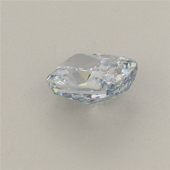 0.56 CT Fancy Intense Blue CUSHION MODIFIED
