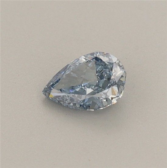 0.28 CT Fancy Vivid Blue PEAR