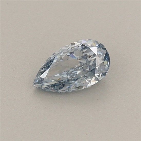 0.31 CT Fancy Vivid Blue PEAR