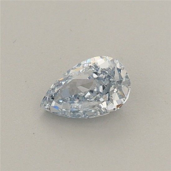 0.35 CT Fancy Intense Blue PEAR