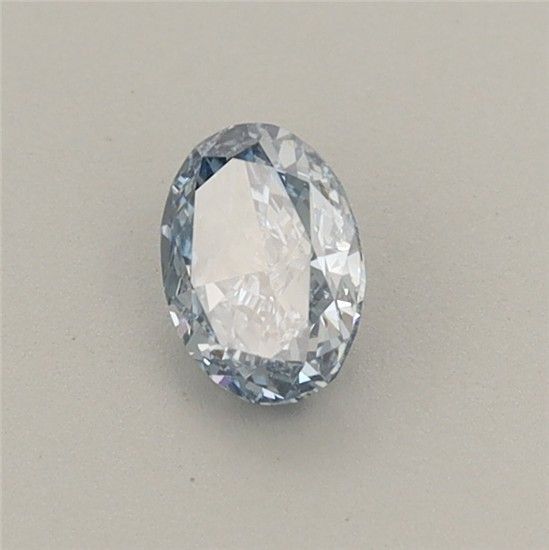 0.39 CT Fancy Vivid Blue OVAL