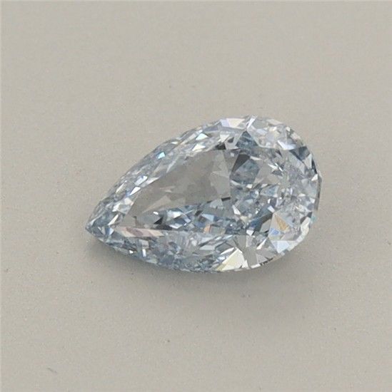 0.42 CT Fancy Blue PEAR