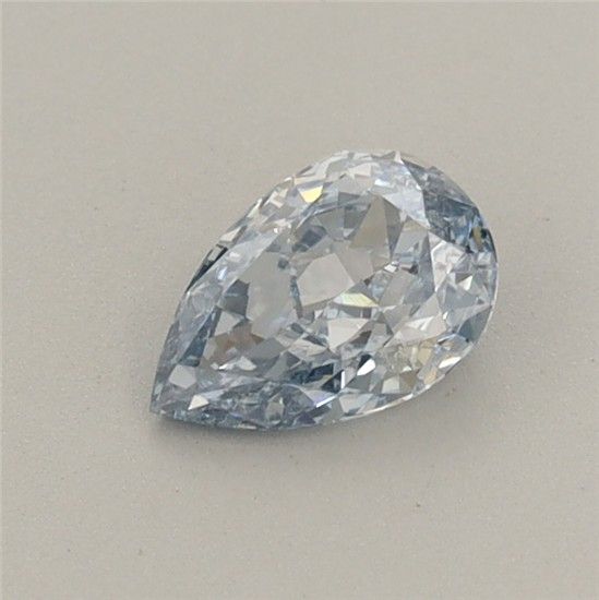 0.44 CT Fancy Intense Blue PEAR