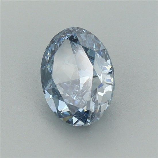 1.33 CT Fancy Vivid Blue OVAL