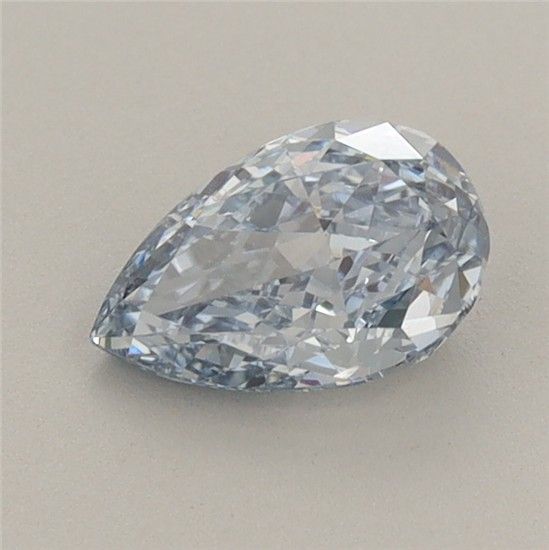 0.76 CT Fancy Vivid Blue PEAR