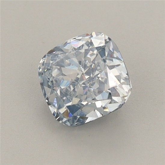 0.8 CT Fancy Intense Blue CUSHION MODIFIED