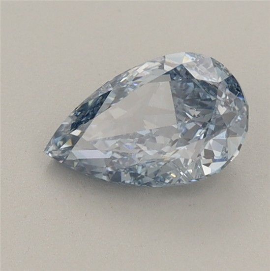 0.88 CT Fancy Vivid Blue PEAR