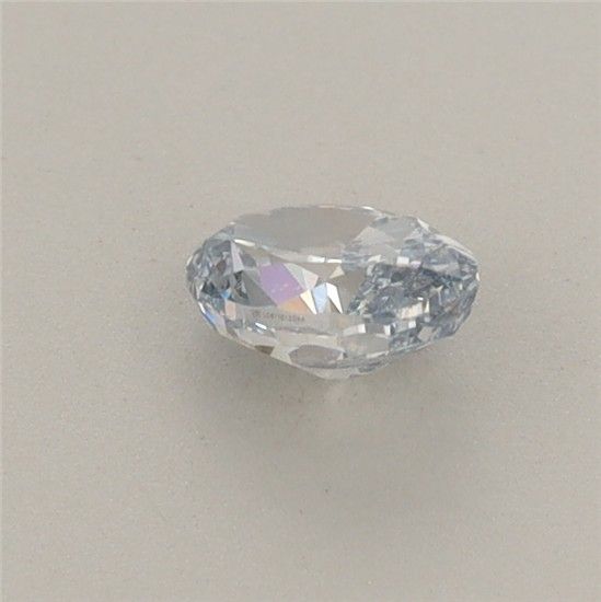 0.42 CT Fancy Intense Blue OVAL