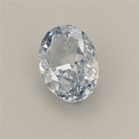 0.53 CT Fancy Blue OVAL