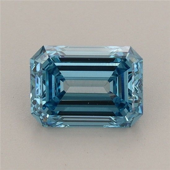 1.16 CT Fancy Vivid Blue EMERALD
