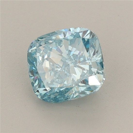 1.15 CT Fancy Vivid Blue CUSHION MODIFIED