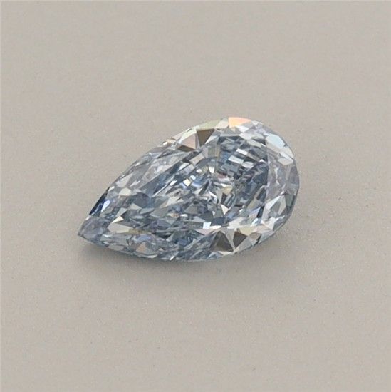 0.28 CT Fancy Intense Blue PEAR