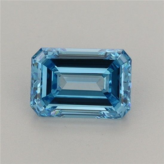 1.1 CT Fancy Vivid Blue EMERALD